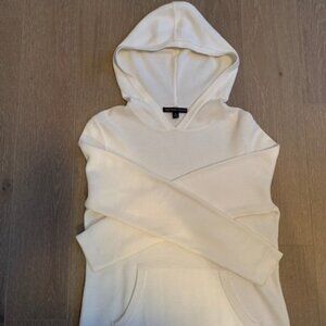 Brooks Brothers 346 100% Cotton Hoodie Cream Sz M